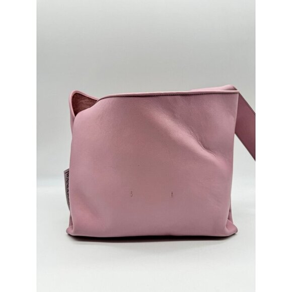 Jw Anderson Medium Leather Chain hobo bag - Pale Pink - Picture 10 of 16